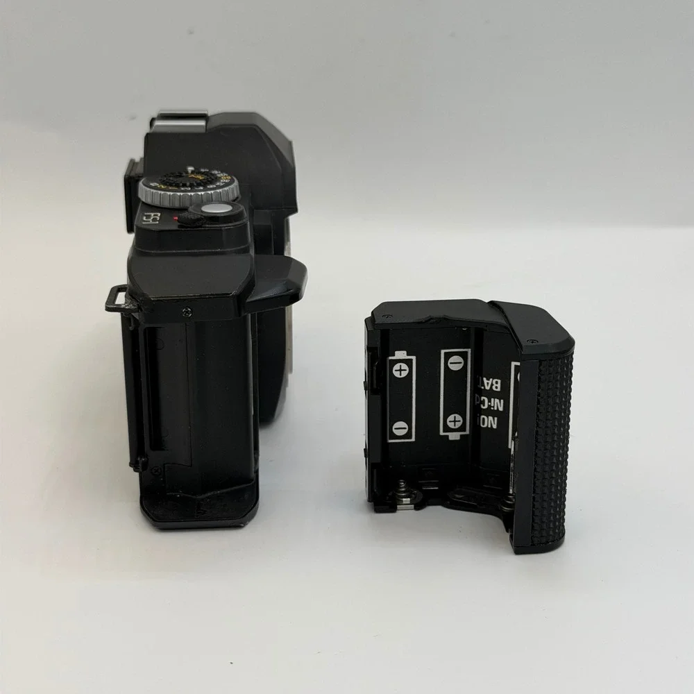 Konica FS-1 35mm SLR Film Camera Body Black Vintage SLR Tested Works